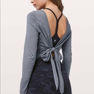 Lululemon its a tie long sleeve